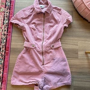 Urban Outfitters Purple Corduroy Romper